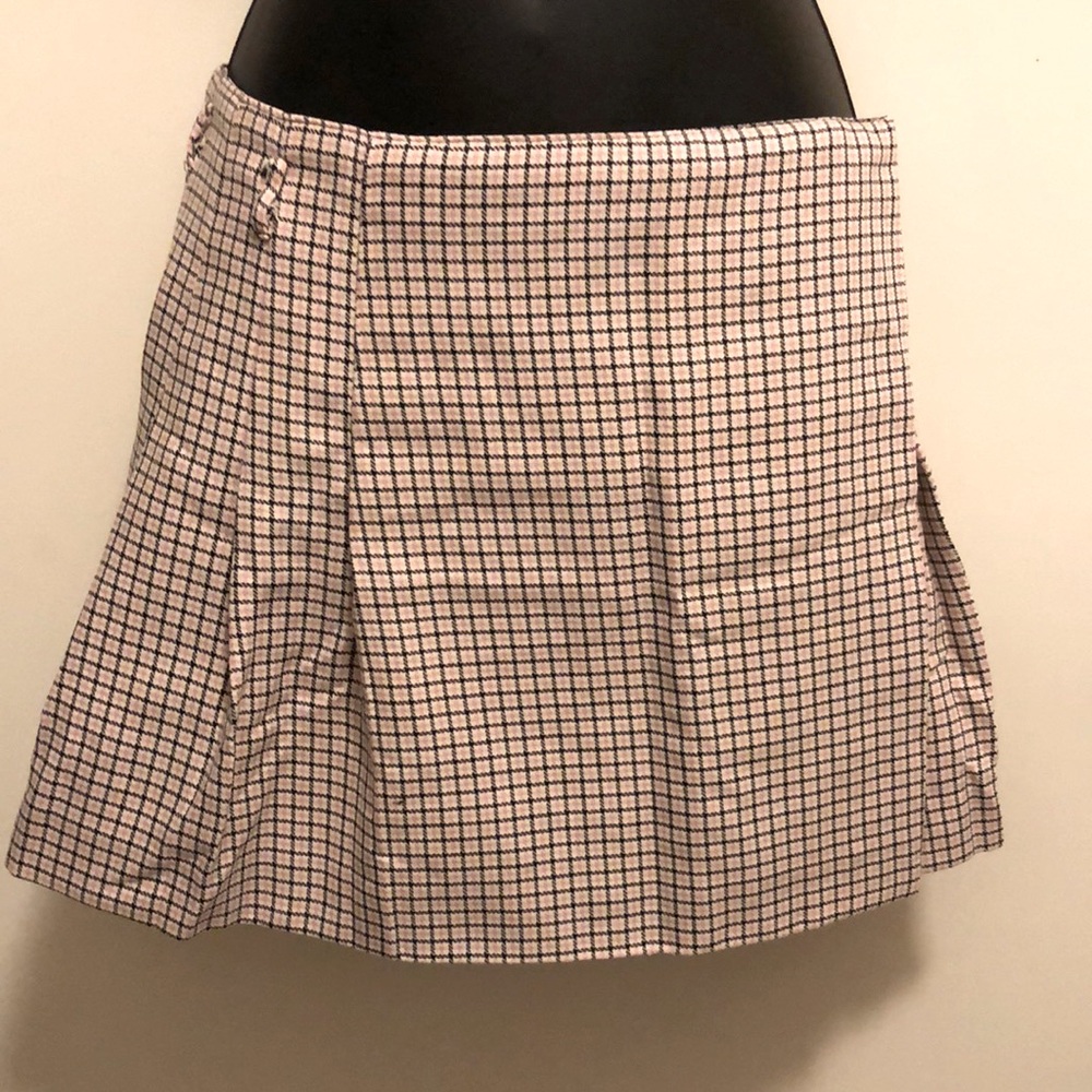 Multi Colored Ruffled Wrap Skirt